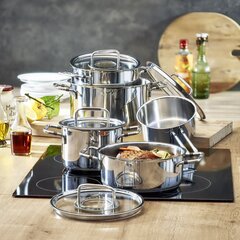 Fissler bonn puodų rinkinys, 5 vnt kaina ir informacija | Puodai, greitpuodžiai | pigu.lt