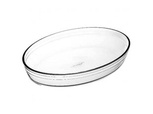Овальная стеклянная миска-салатник ARCUISINE, 3,3 л цена и информация | Формы, посуда для выпечки | pigu.lt