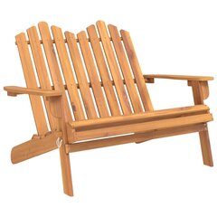 Sodo adirondack suoliukas, 126cm, akacijos medienos masyvas цена и информация | Садовые скамейки | pigu.lt