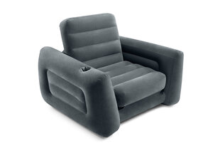 Надувное кресло-матрас-кровать Intex Pull-Out Chair 117 x 224 x 66 см. цена и информация | Надувные матрасы и мебель | pigu.lt