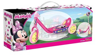 Vaikiškas paspirtukas Disney Minnie Mouse 3-wiel, rožinis цена и информация | Самокаты | pigu.lt