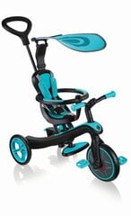 Daugiafunkcinis triratukas Globber Trike Explorer 4in1, teal, 632-105 kaina ir informacija | Triratukai | pigu.lt