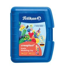 Plastilinas 10sp 240g mėlyna dėž kaina ir informacija | Kanceliarinės prekės | pigu.lt