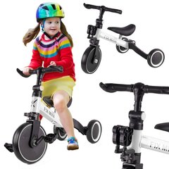 Trike Fix Mini krosinis triratukas 3in1 su pedalais baltas kaina ir informacija | Triratukai | pigu.lt