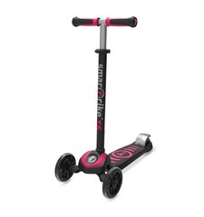 Triratis paspirtukas Smart trike T-scooter T5, rožinis kaina ir informacija | Paspirtukai | pigu.lt