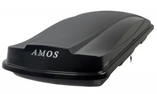 Amos Box Stogo Bagažinė 440L Juoda kaina ir informacija | Auto reikmenys | pigu.lt