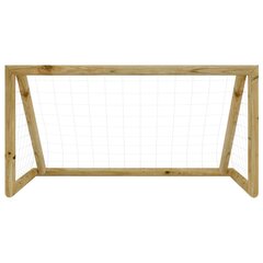 Futbolo vartai su tinklu, 120x80x60 cm цена и информация | Футбольные ворота и сетки | pigu.lt