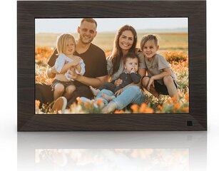 GIONAR Digital photo frame, 10 inch IPS touch screen цена и информация | Рамки, фотоальбомы | pigu.lt