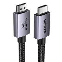 Ugreen HD171 35376 kabelis su HDMI 2.1 8K jungtimis, sertifikuotas 5 m – pilkas kaina ir informacija | Laidai telefonams | pigu.lt