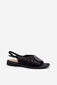 Women's Sandals With Decoration S.Barski KV-2775-49 Black 31633-21 цена и информация | Basutės moterims | pigu.lt