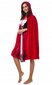 Suaugusiųjų Raudonkepuraitės kostiumas Xxl цена и информация | Karnavaliniai kostiumai | pigu.lt