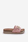 Women's Platform Slippers with Pink Ornament Vapireta 30711-21 kaina ir informacija | Šlepetės moterims | pigu.lt