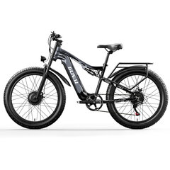 Elektrinis dviratis Gunai GN68 26", juodas kaina ir informacija | Elektriniai dviračiai | pigu.lt