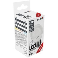 Elektros lemputė Avide LED 7W E27 590 Lm, 1 vnt. kaina ir informacija | Elektros lemputės | pigu.lt