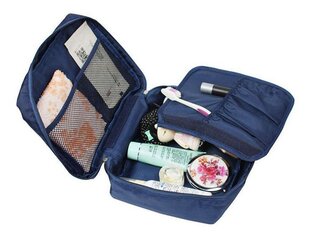 Kelioninis kosmetikos krepšys mėlynas ,oranžinė kaina ir informacija | Kitas turistinis inventorius | pigu.lt