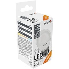 Elektros lemputė Avide LED 7W E27 600 Lm, 1 vnt. kaina ir informacija | Elektros lemputės | pigu.lt