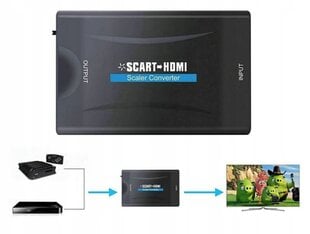 EtuiTab SCARTinHDMI kaina ir informacija | Adapteriai, USB šakotuvai | pigu.lt