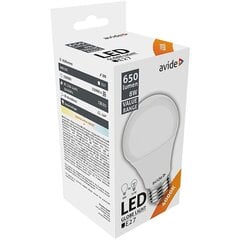 Elektros lemputė Avide LED 8W E27 650 Lm, 1 vnt. kaina ir informacija | Elektros lemputės | pigu.lt