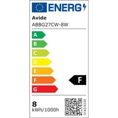 Elektros lemputė Avide LED 8W E27 660 Lm, 1 vnt. kaina ir informacija | Elektros lemputės | pigu.lt