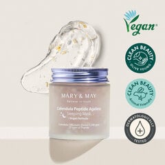 Mary&amp;May Calendula Peptide Ageless Sleeping Mask 110g - vananemisvastane öömask цена и информация | Маски для лица, патчи для глаз | pigu.lt