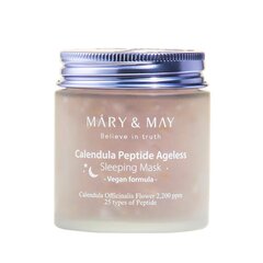 Mary&amp;May Calendula Peptide Ageless Sleeping Mask 110g - vananemisvastane öömask цена и информация | Маски для лица, патчи для глаз | pigu.lt