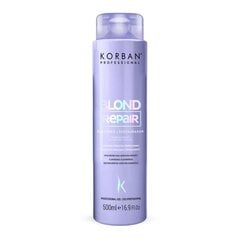 Korban Blond Repair Restorer šviesių plaukų kondicionierius, 500 ml. цена и информация | Бальзамы, кондиционеры | pigu.lt