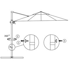 Geometrinės formos saulės skėtis su plieno stulpu, 250x250 cm, žalias kaina ir informacija | Skėčiai, markizės, stovai | pigu.lt