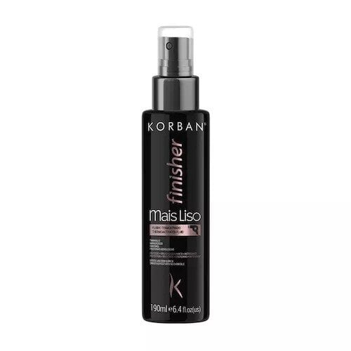 Korban Finisher Mais Liso tiesinamasis plaukų fluidas, 190 ml. цена и информация | Priemonės plaukų stiprinimui | pigu.lt