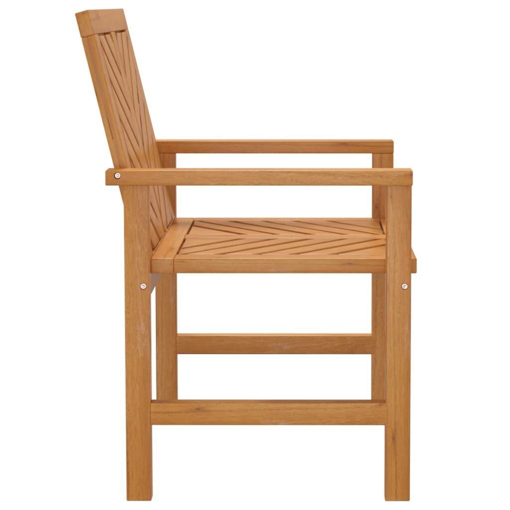 4 - ių sodo valgomojo kėdžių komplektas , rudas kaina ir informacija | Lauko kėdės, foteliai, pufai | pigu.lt
