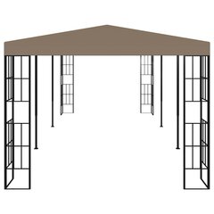 Pavėsinė, taupe spalvos, 6x3m kaina ir informacija | Pavėsinės | pigu.lt