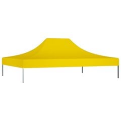 Proginės palapinės stogas, geltonos spalvos, 4x3m, 270 g/m² цена и информация | Беседки, навесы, тенты | pigu.lt