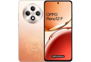 Oppo Reno12 F 5G 8/256GB Amber Orange kaina ir informacija | Mobilieji telefonai | pigu.lt