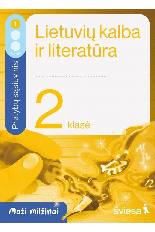 Lietuvių kalba ir literatūra. Pratybų sąsiuvinis 2 klasei, 1 dalis. Serija Maži milžinai цена и информация | Pratybų sąsiuviniai | pigu.lt