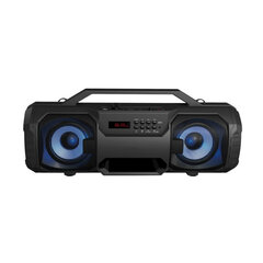 Bluetooth nešiojamas garsiakalbis Platinet (PMPB350) Boombox Classic (12W, RGB) juodas kaina ir informacija | Ausinės | pigu.lt