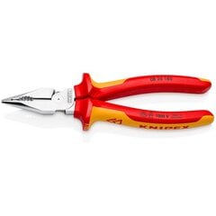 Replės elektrikams Knipex 0826185 kaina ir informacija | Mechaniniai įrankiai | pigu.lt