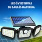 LED šviestuvas su saulės baterija цена и информация | Vaikiški šviestuvai | pigu.lt