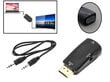 HDMI - VGA adapteris kaina ir informacija | Adapteriai, USB šakotuvai | pigu.lt