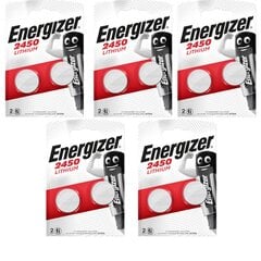 ENERGIZER elementai CR2450, LITHIUM, 10 vnt kaina ir informacija | Elementai | pigu.lt