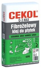 Fibrogeliniai plytelių klijai Q3 maks. 5 kg kaina ir informacija | Klijai | pigu.lt