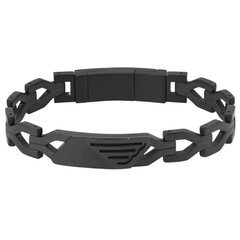 Apyrankė Police Black Bracelet for Men PJ.26556BSB/02 PJ.26556BSB/02 kaina ir informacija | Kaklo papuošalai | pigu.lt