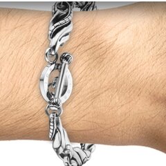 Apyrankė POLICE MEN'S BRACELETS PJ.26140BSS/01-S PJ.26140BSS/01-S kaina ir informacija | Kaklo papuošalai | pigu.lt