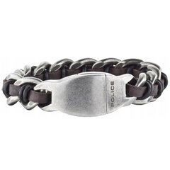 Apyrankė POLICE ETERNAL BRACELET PJ.25600BSE/02-L PJ.25600BSE/02-L kaina ir informacija | Kaklo papuošalai | pigu.lt