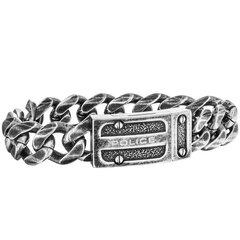 Police Black Bracelet for Men PJ.26056BSE/02-S PJ.26056BSE/02-S цена и информация | Украшения на шею | pigu.lt