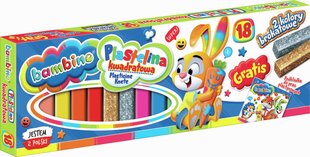 Plastilinas 18vnt. Bambino kaina ir informacija | Piešimo, tapybos, lipdymo reikmenys | pigu.lt