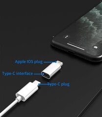 TYPE-C į lightning adapteris StoreGD kaina ir informacija | Nešiojami kompiuteriai | pigu.lt