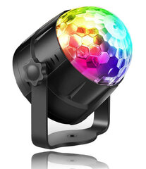 Дисковый шар со светодиодной подсветкой RGB StoreGD цена и информация | Выключатели, розетки | pigu.lt