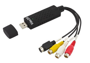 USB Video Adapteris (VHS VCR Video to PC DVD) OEM StoreGD kaina ir informacija | Nešiojami kompiuteriai | pigu.lt