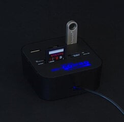 USB šakotuvas su kortelių skaitytuvu StoreGD kaina ir informacija | Nešiojami kompiuteriai | pigu.lt