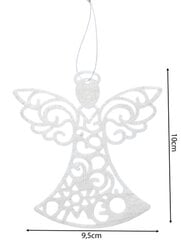 Malatec Kalėdiniai žaisliukai / pakabukai - angeliukai - 3 vnt. kaina ir informacija | Kalėdinės dekoracijos | pigu.lt