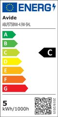 Светодиодная лампа Avide 4,9 Вт 806 лм E27 4K Filament цена и информация | Электрические лампы | pigu.lt